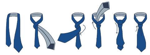 Как завязать галстук. Способы завязывания галстука. Узлы галстука