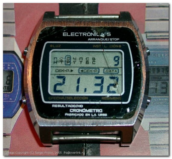 Подборка фото советских электронных часов «Электроника»