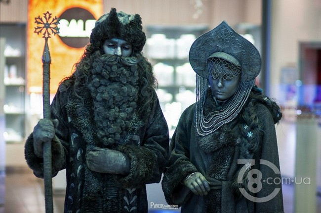 Балаганчик уезжает: живые статуи перекочуют из Харькова — в Днепропетровск