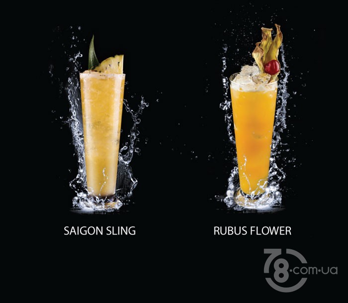 Saigon Sling and Rubus Flower 