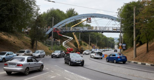 Зоологический мост готовят к открытию в День города