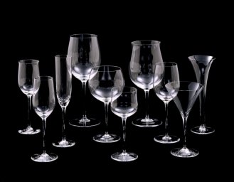 Форма бокала не влияет на вкус вина