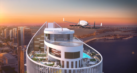 В Майами строят первую «воздушную гавань» для летающих автомобилей