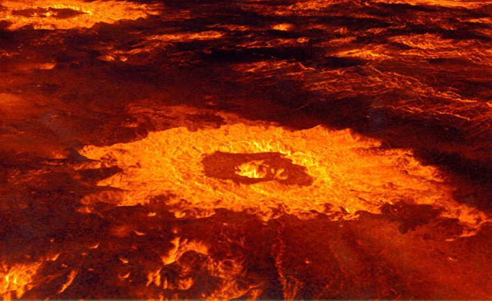 Кратер на Венере © NSSDC/GSFC/NASA