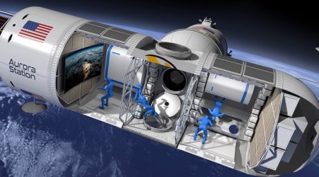 Космический орбитальный отель появится в 2022 году