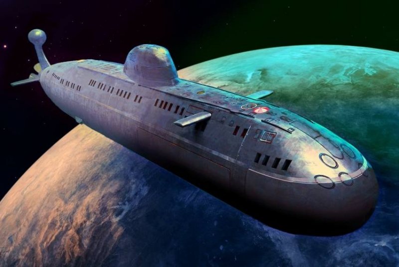 Что будет, если подводная лодка окажется в космосе?